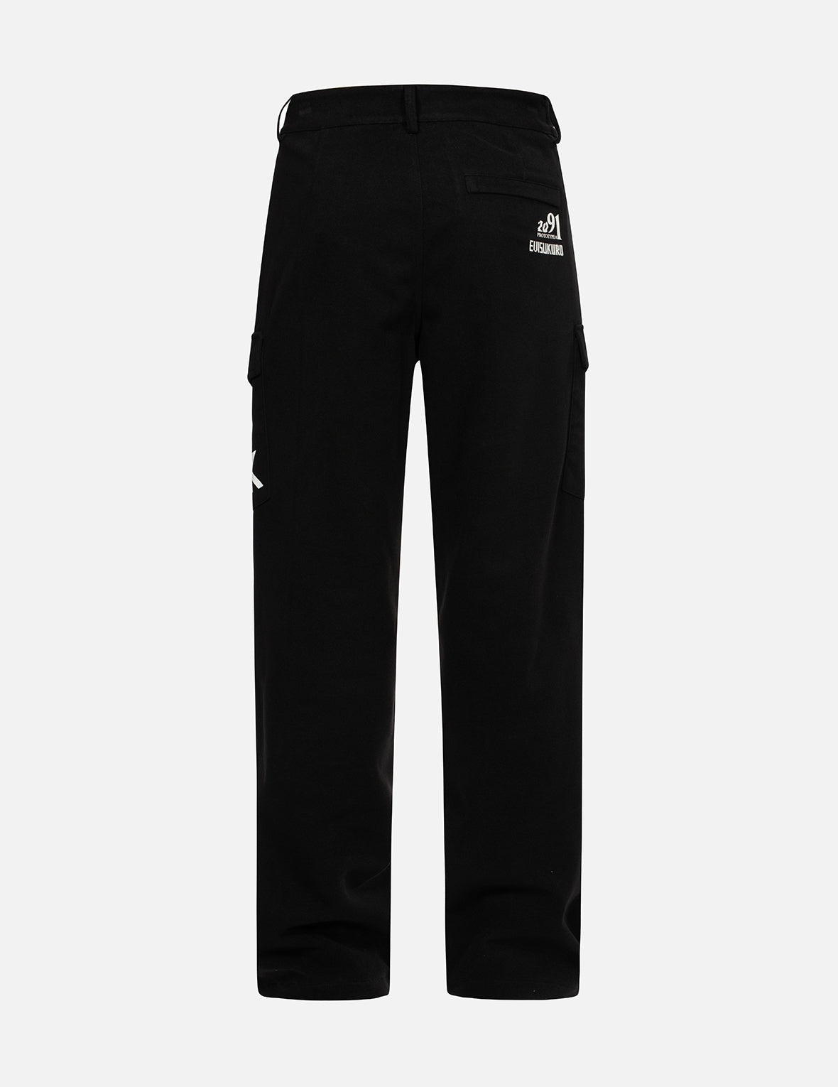 Logo and Seagull Print  Regular Fit Pants - 2
