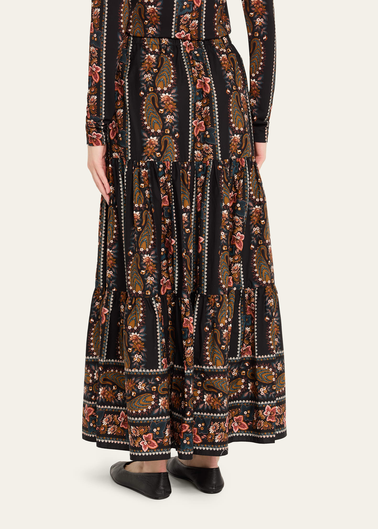 Melanie Tiered Maxi Skirt - 3