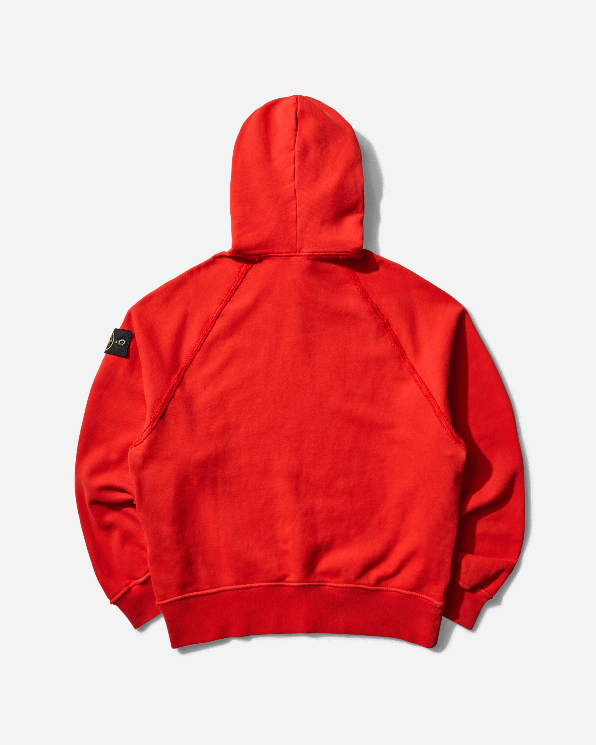 Men's Oversized Fit Hoodie Scarlet Red - 2