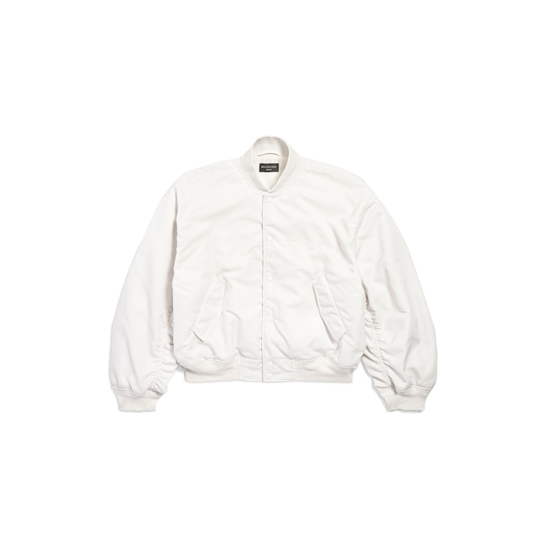 Men's Loop Sports Icon Varsity Jacket  in White - 1