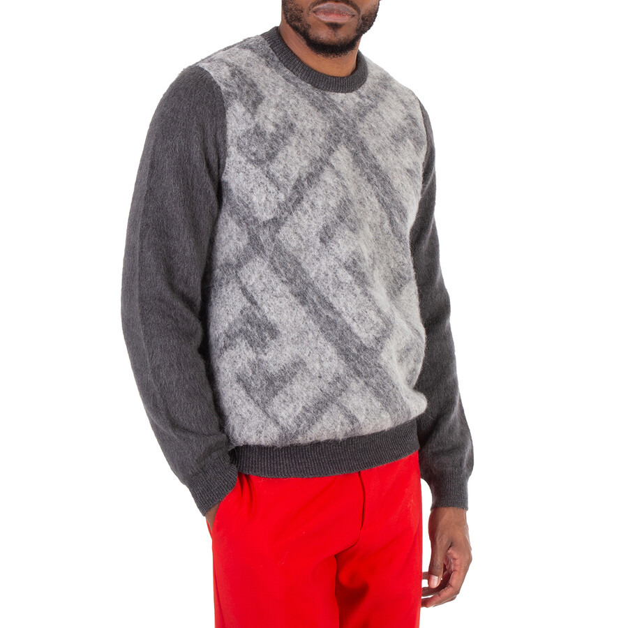 Fendi Long Sleeve Crew Neck Sweater - 4