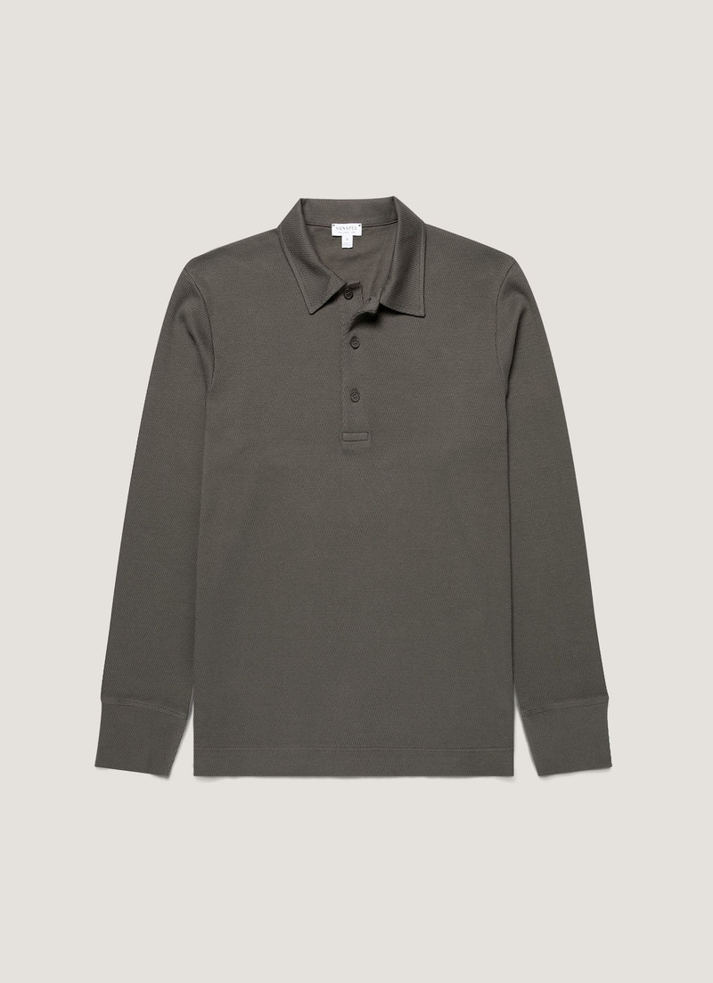 Long Sleeve Cellulock Polo Shirt 1