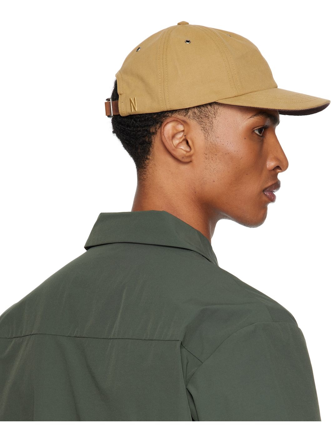 Tan Canvas 6-Panel Cap - 3