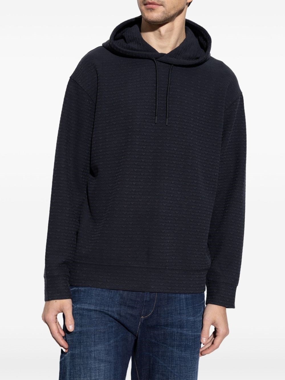 Allover logo hoodie - 5