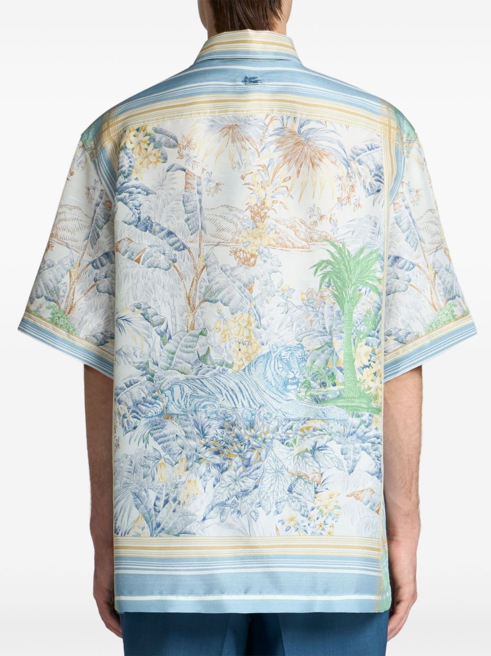 graphic-print shirt - 4