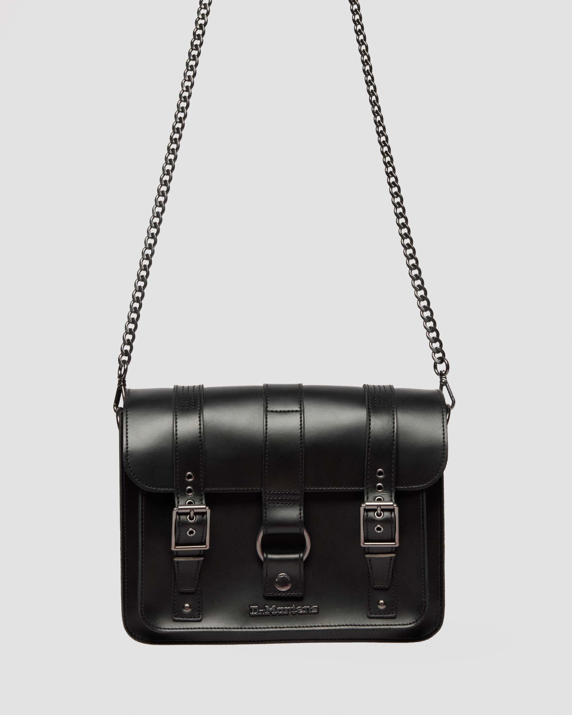 7 INCH SATCHEL HARNESS LEATHER SATCHEL - 4