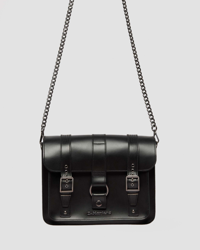 7 INCH SATCHEL HARNESS LEATHER SATCHEL 4