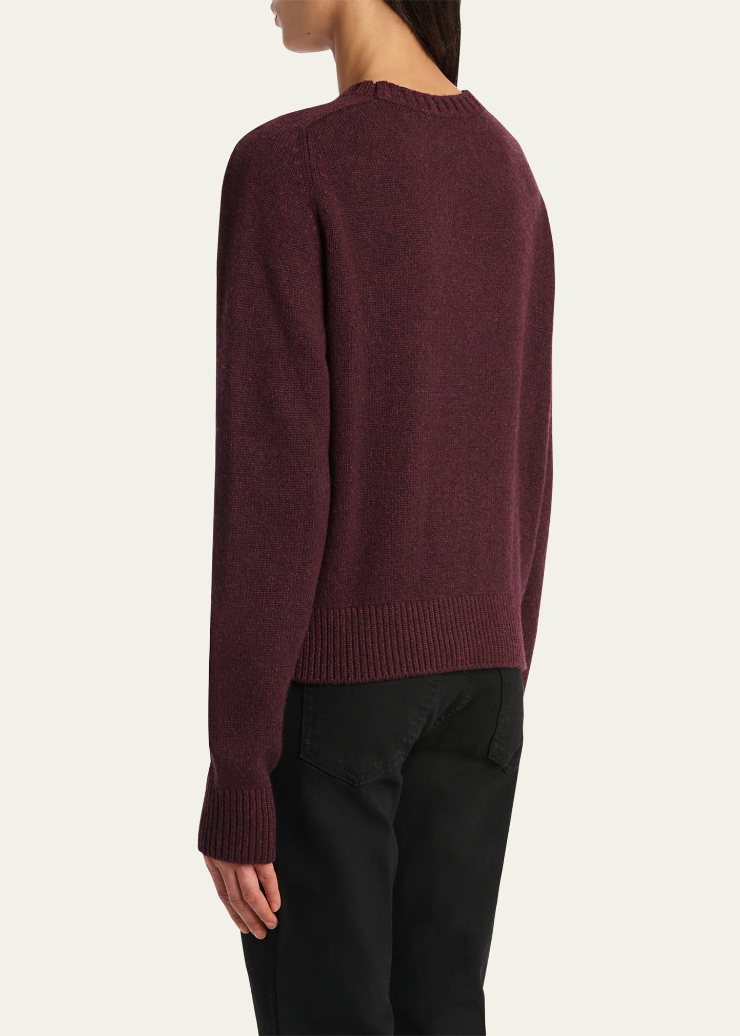 Nera Cashmere Crewneck Sweater - 3