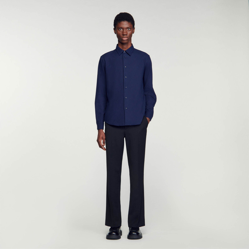Sandro FLANNEL SHIRT outlook