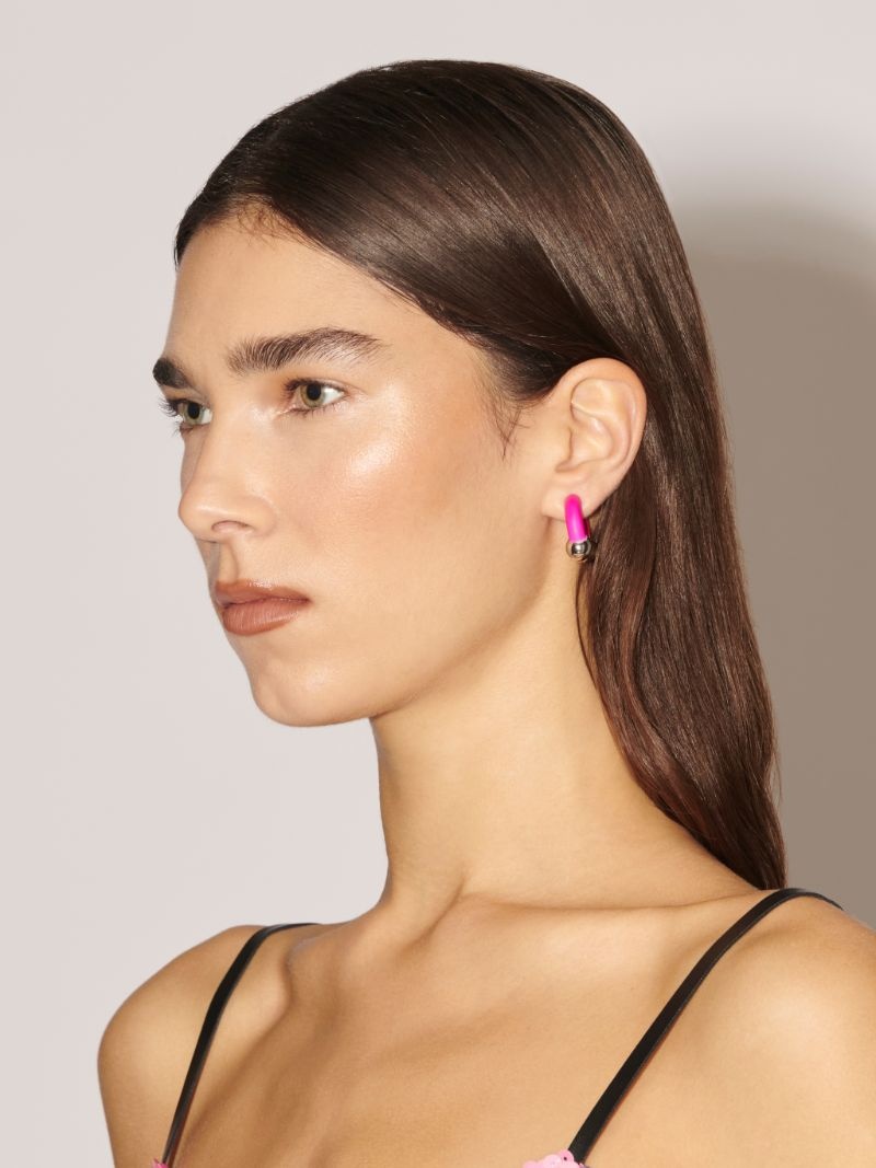 BARBELL EARRINGS (COLORED) - 3