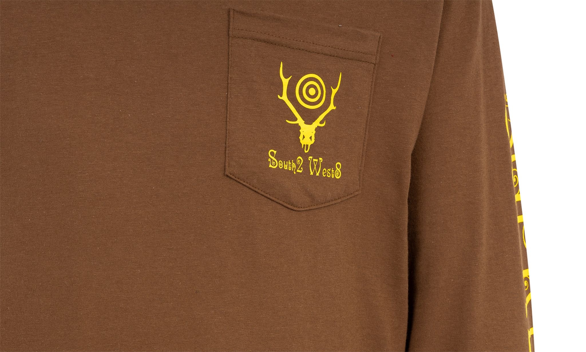 Supreme×SOUTH2 WEST8 2021SS L/S Pocket Supreme SOUTH2 WEST8 L S Pocket Tee (SS21) - $60