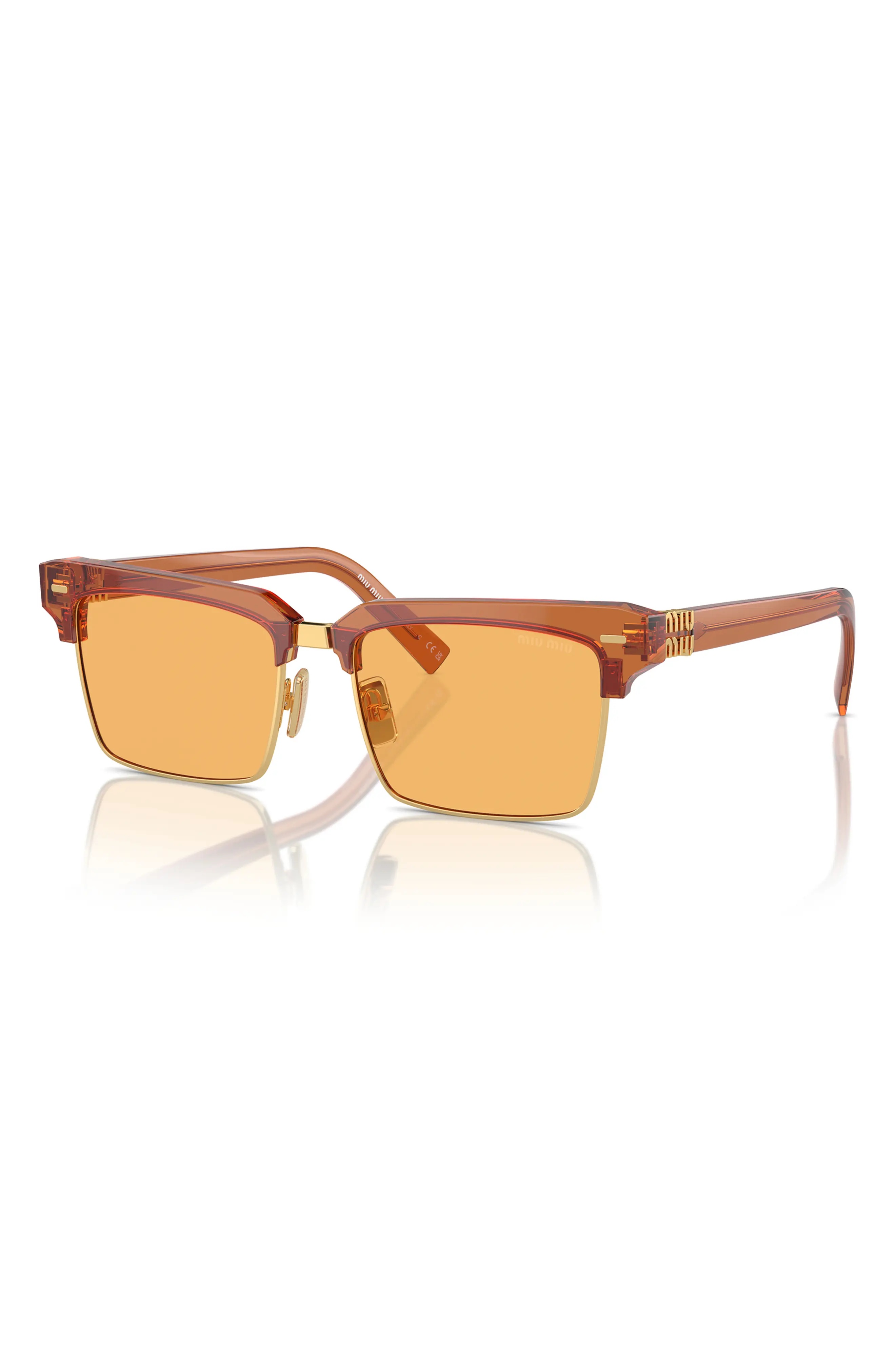 54mm Square Sunglasses - 2