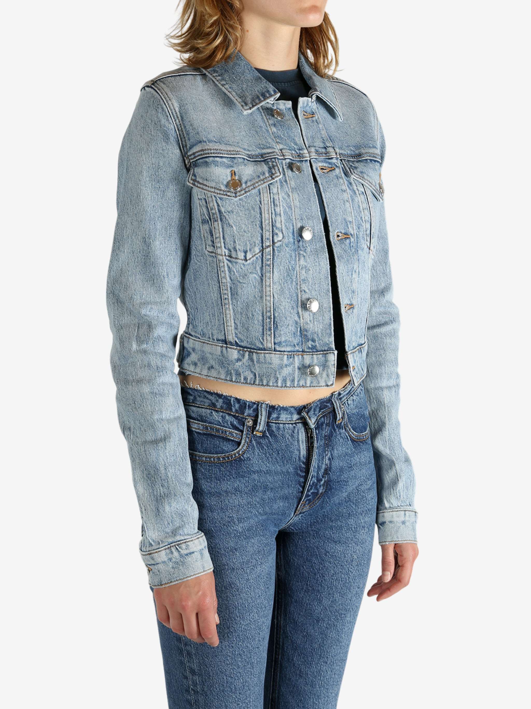 ALEXANDER WANG - Women Snug Trucker Jacket - 2