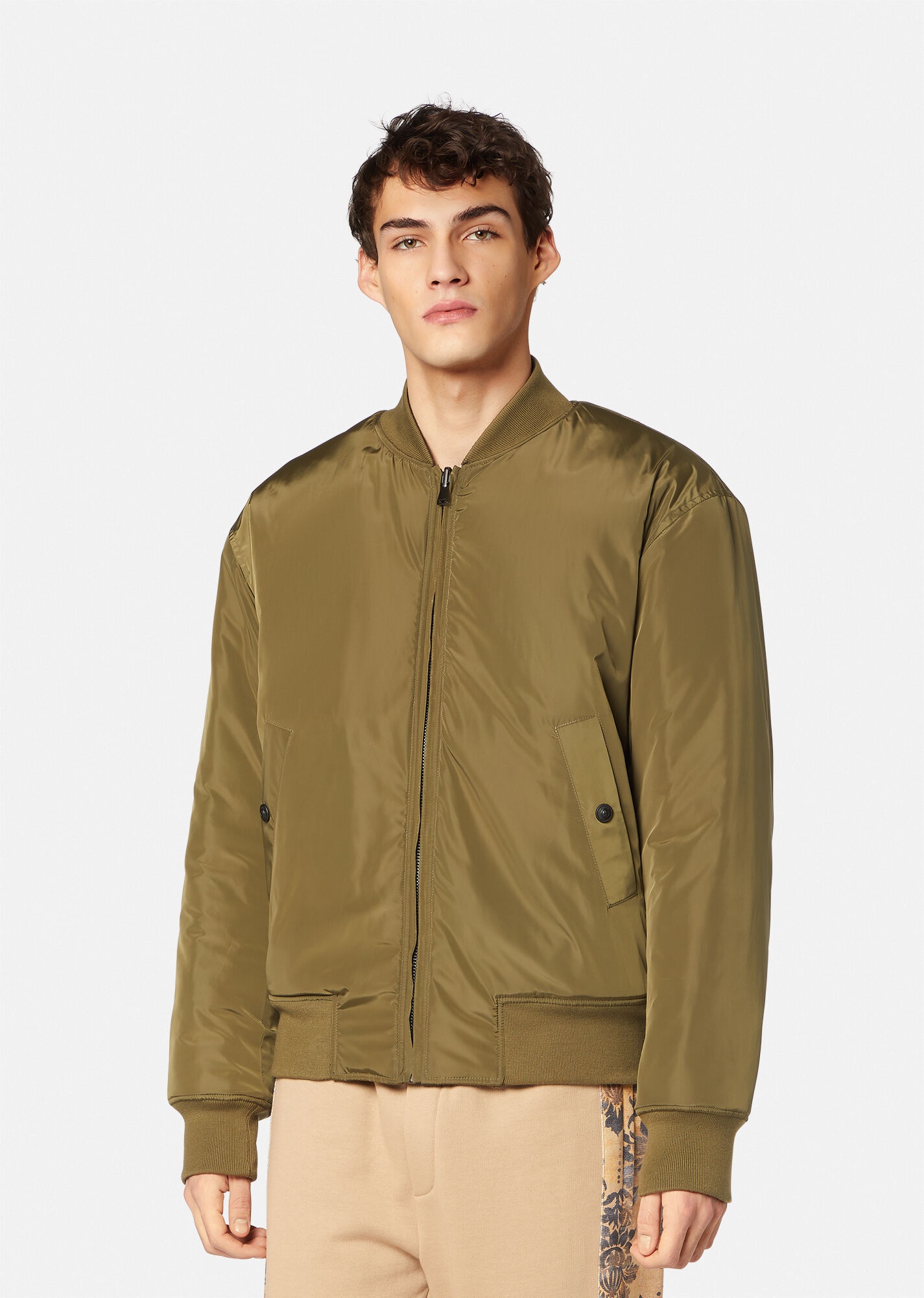 Reversible Corduroy Logo Jacket - 5