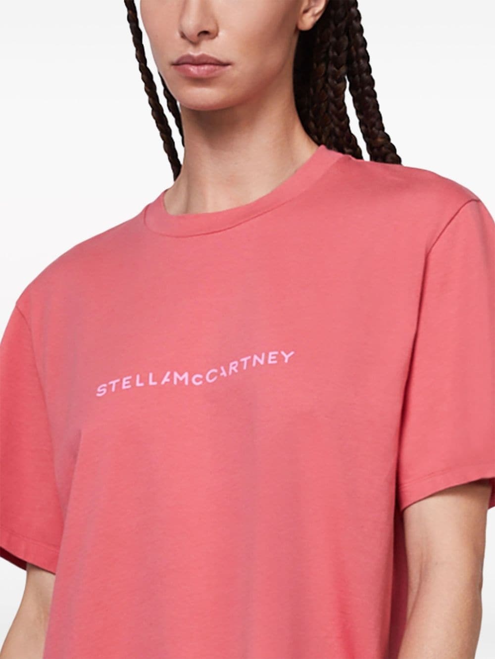 Stella Iconics logo-print T-shirt - 4
