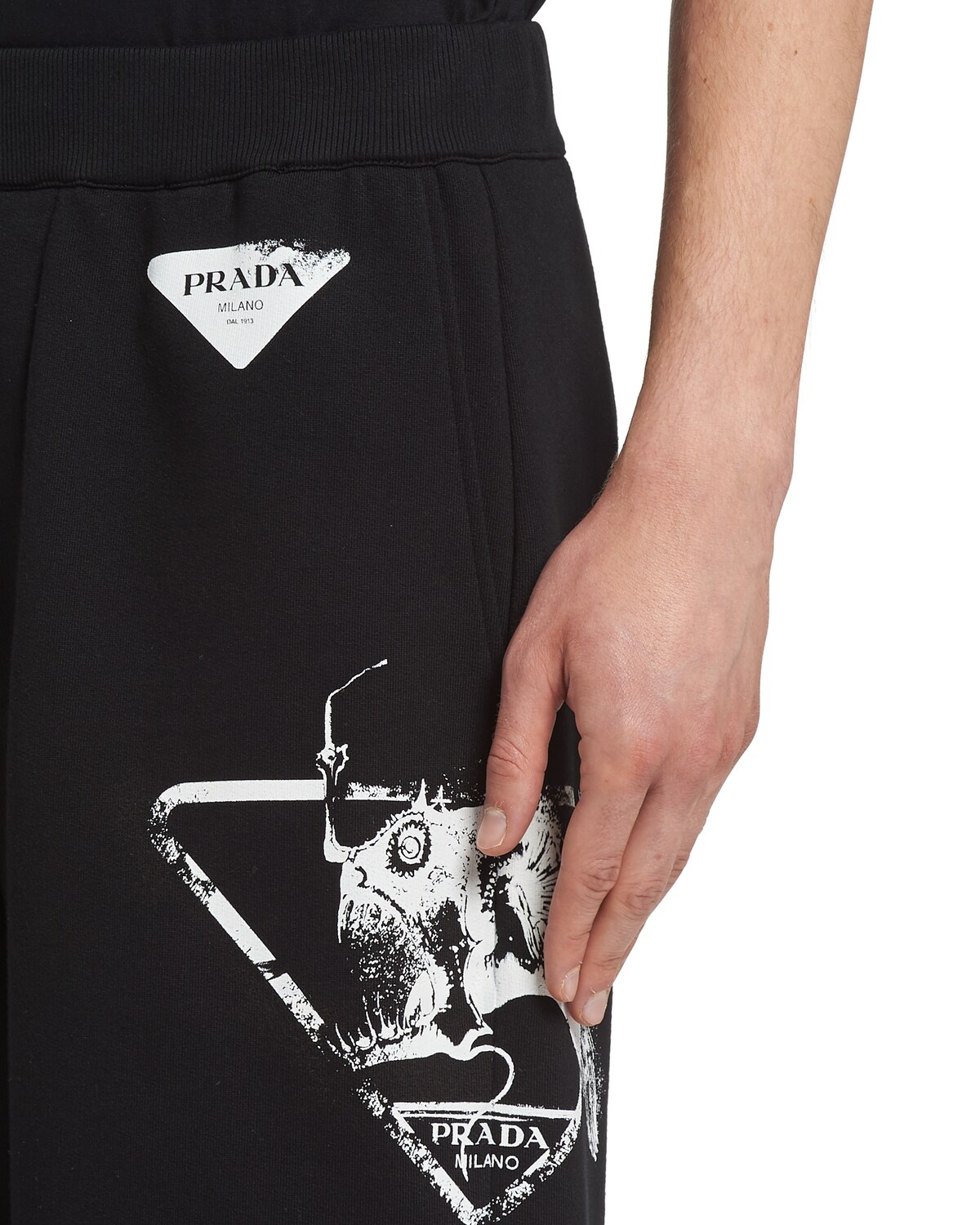 Printed cotton Bermuda shorts - 5