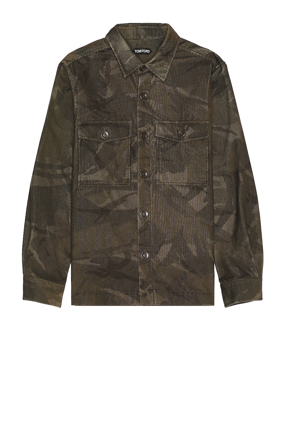 Camo Cord Over Shirt - 1