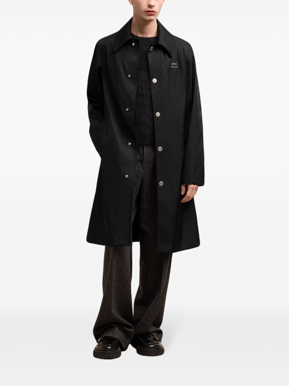 long-sleeve raincoat - 2