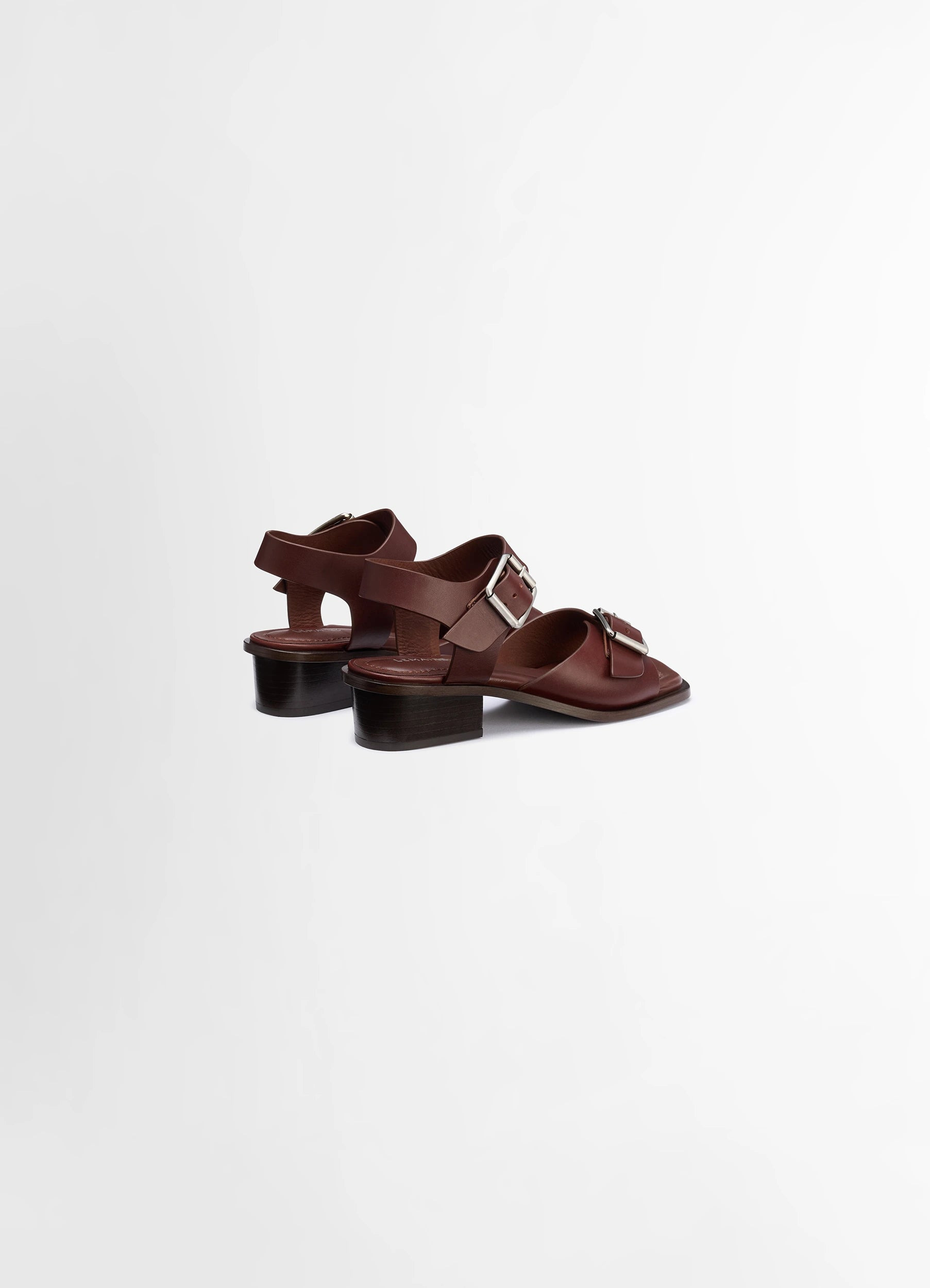 SQUARE HEELED SANDALS WITH STRAPS 35 - 4