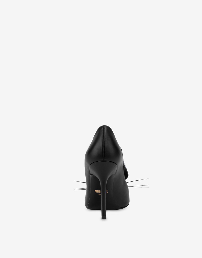 Moschino CHINESE NEW YEAR CALFSKIN COURT SHOES outlook