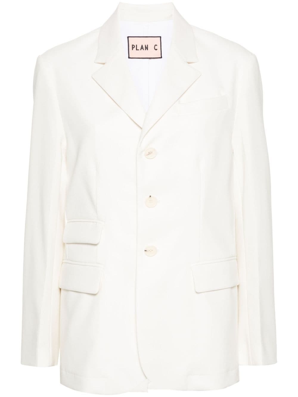single-breasted blazer - 1