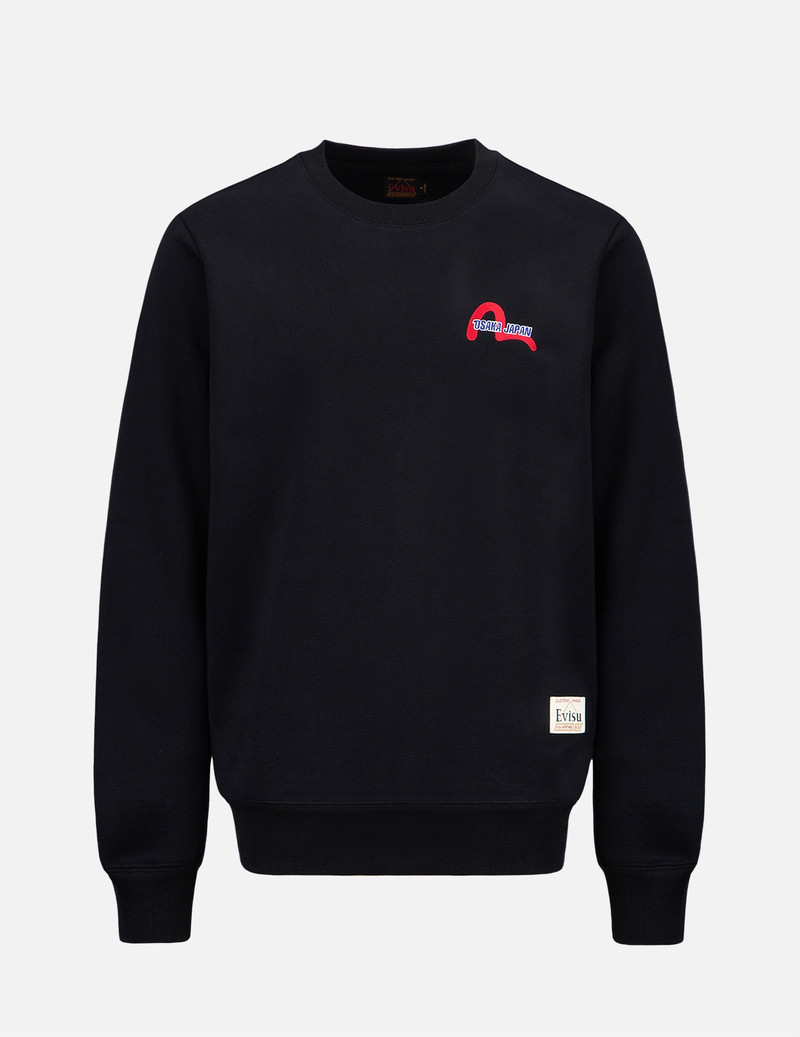 DARUMA MOTO CLUB MOTIF PRINT SWEATSHIRT 1