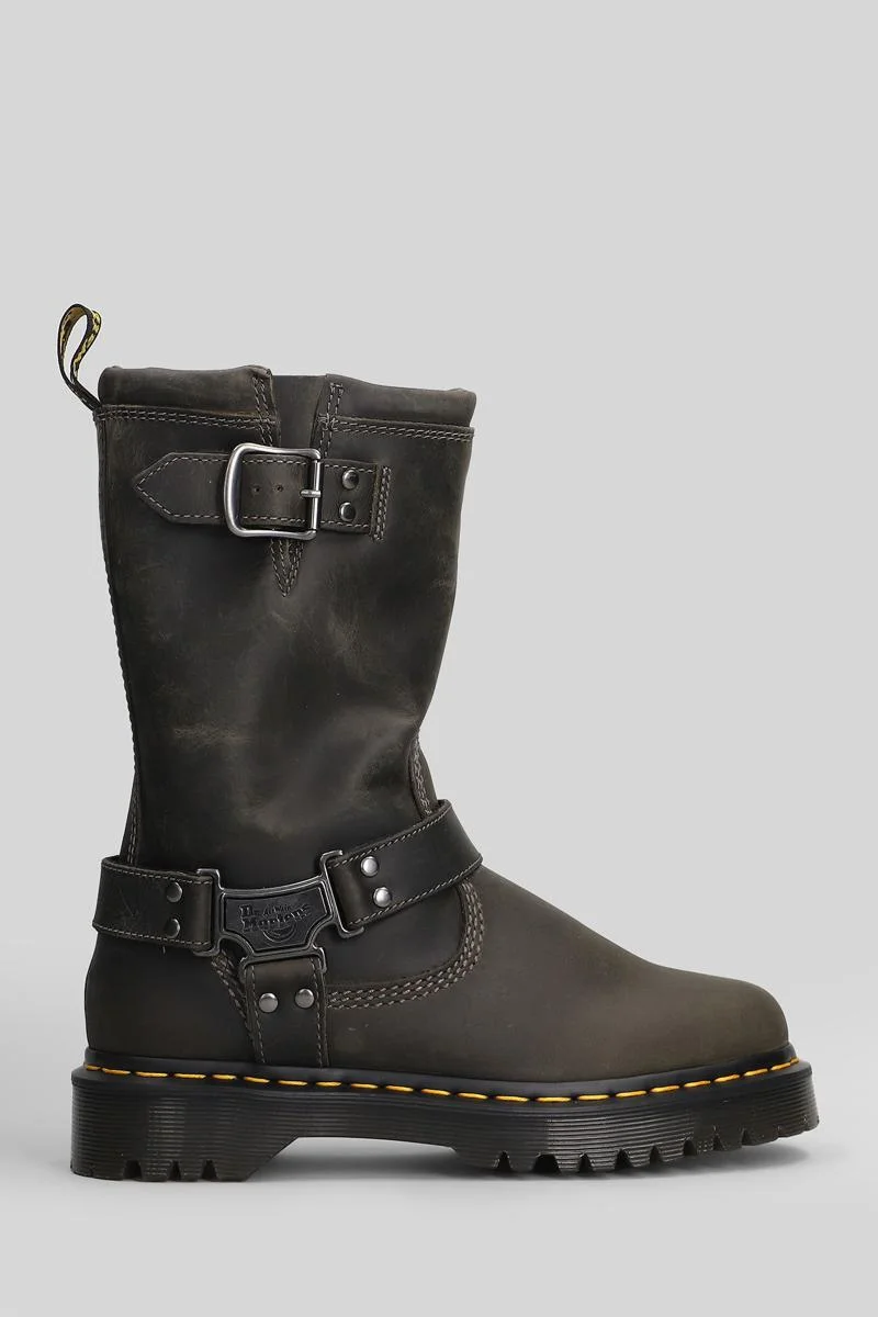 Dr. Martens Anisotne Hi Low Heels Ankle Boots - 1