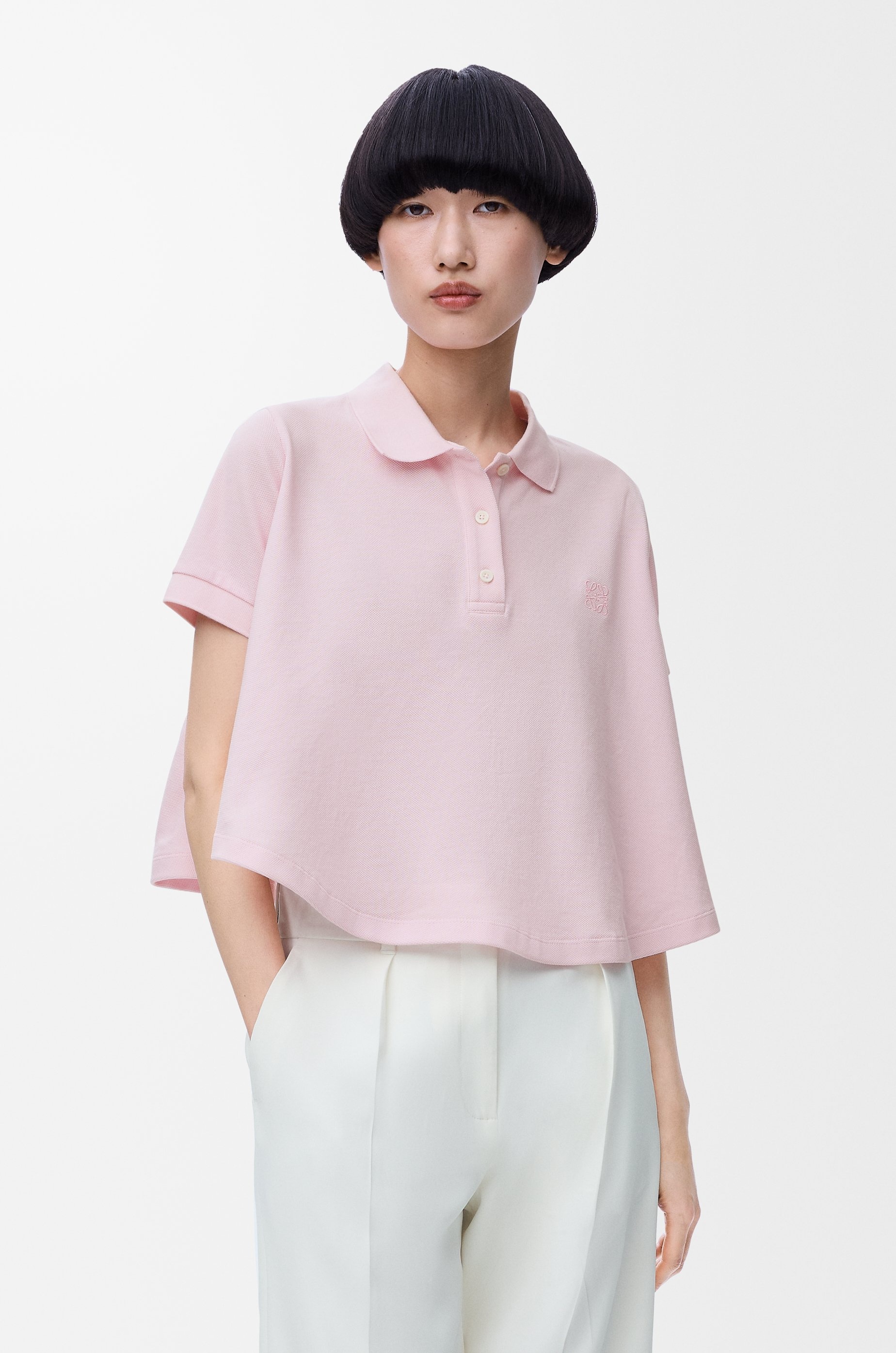 Trapeze polo in cotton - 3