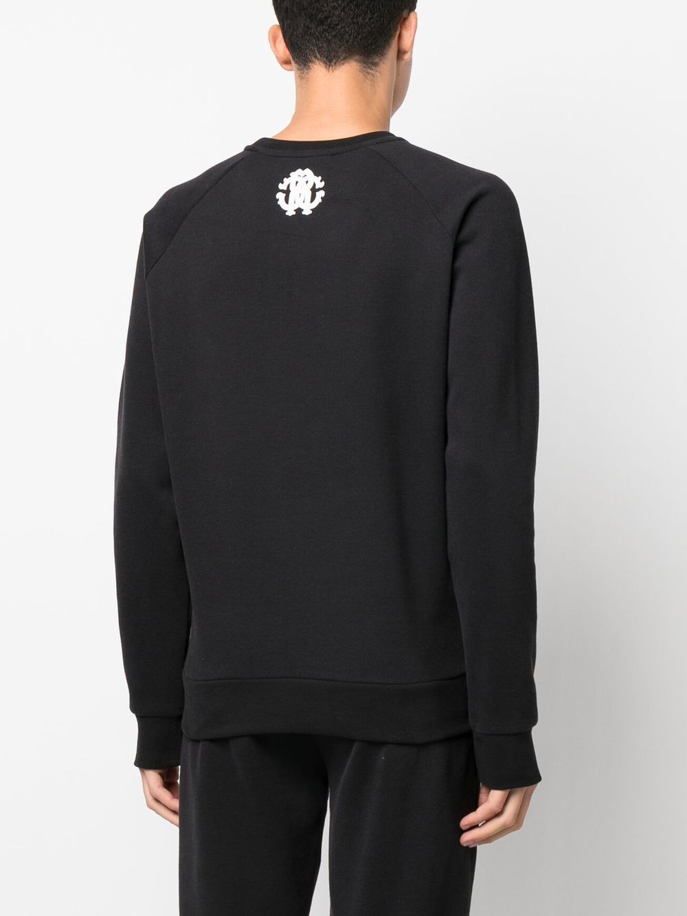 graphic-print crew neck sweatshirt - 4