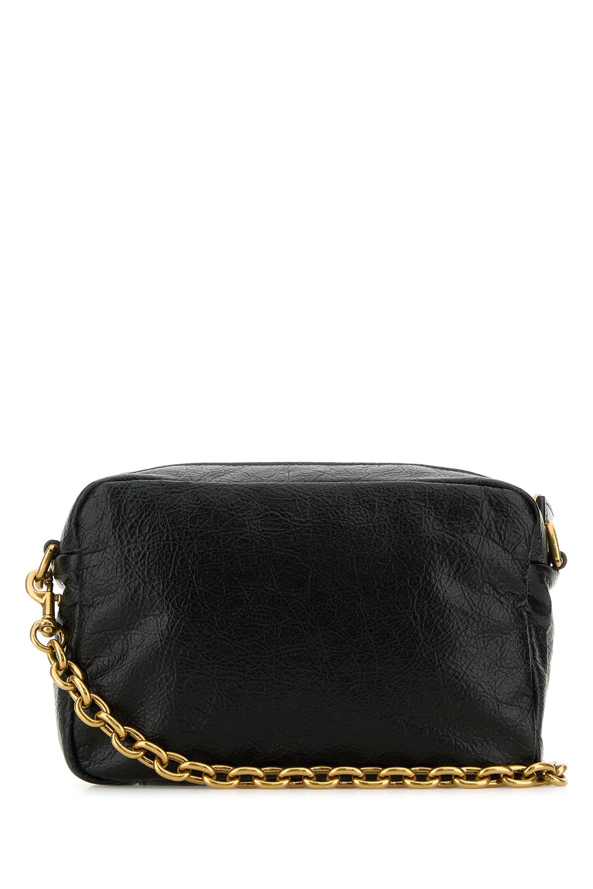 Black leather Monaco XS crossbody bag - 3