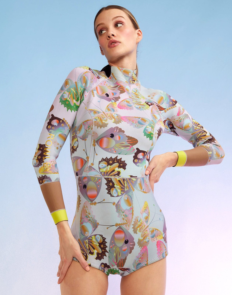 CYNTHIA ROWLEY Sunrise Paisley Wetsuit outlook