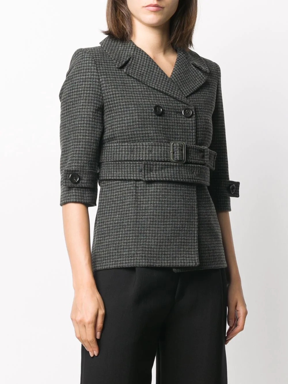 belted-waist jacket - 3