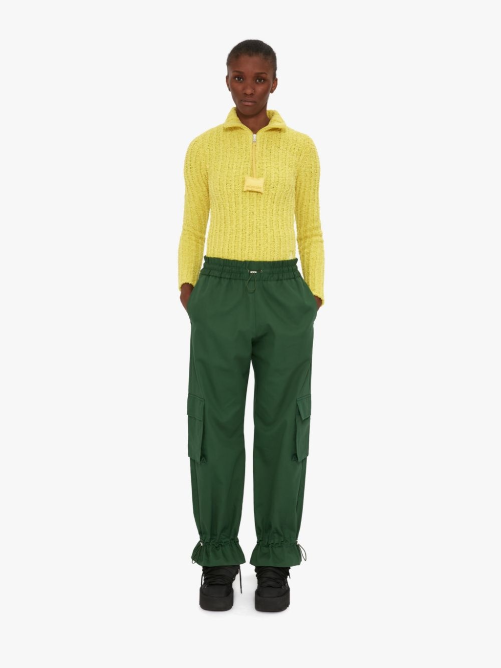 1 MONCLER X JW ANDERSON CARGO TROUSERS - 2