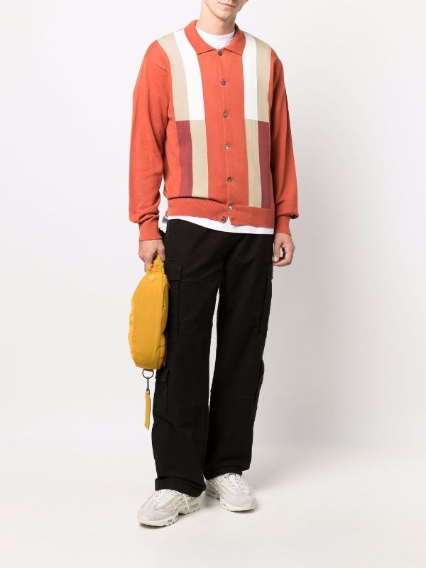 STUSSY Men Color Block Sweater - 3