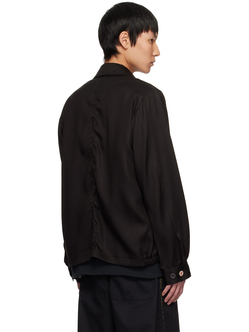 Black Twill Jacket - 3