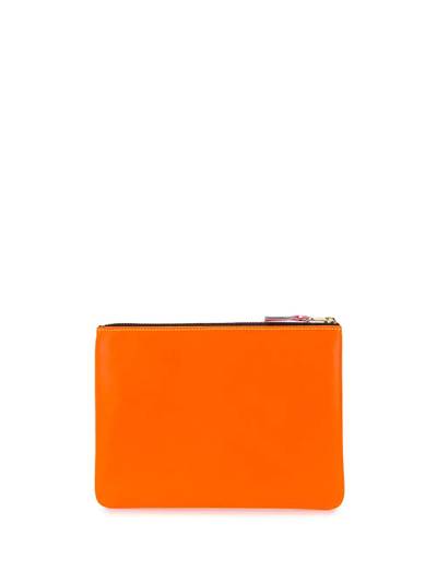 Comme Des Garçons colour-block zipped wallet outlook