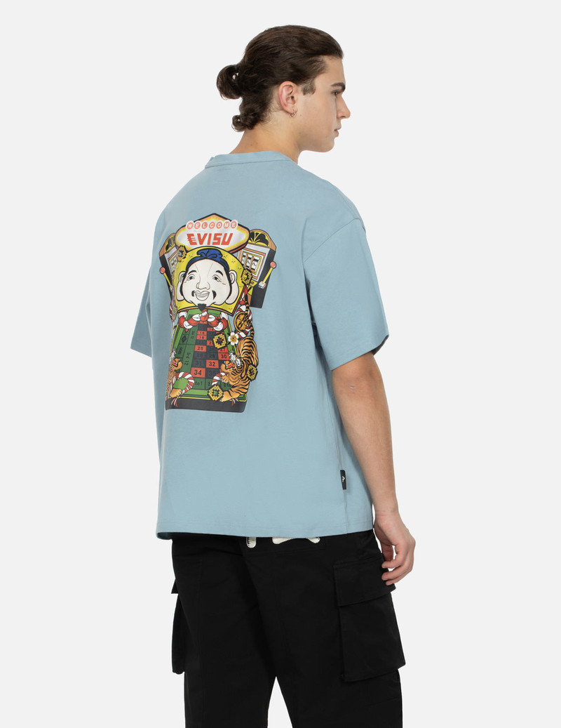 LUCKY SLOT MACHINE PRINT LOOSE FIT T-SHIRT 7