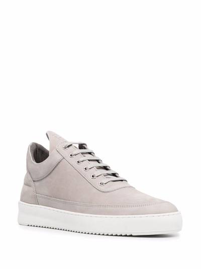 Filling Pieces leather high-top sneakers outlook