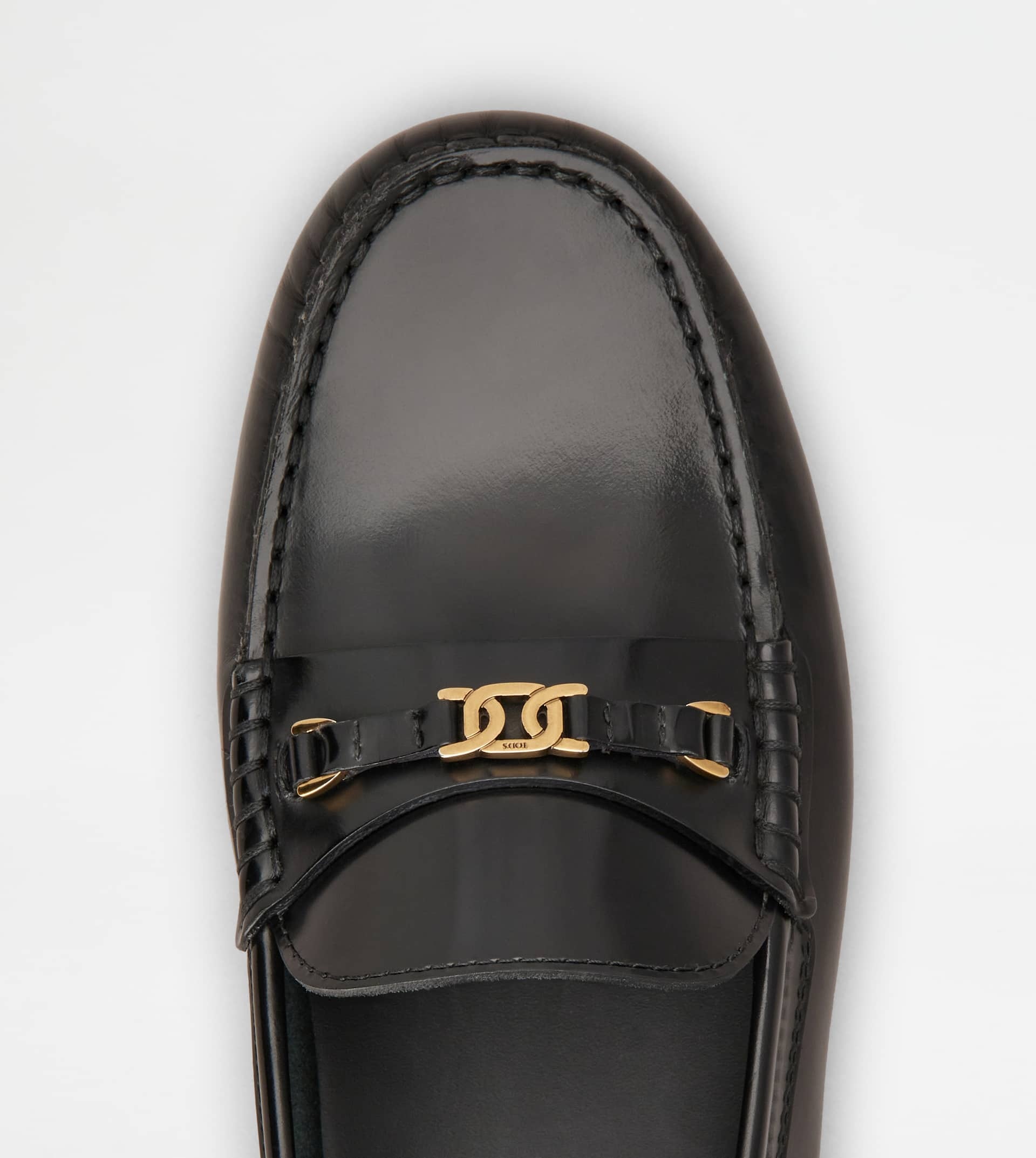 GOMMINO DRIVING SHOES IN LEATHER - BLACK - 4