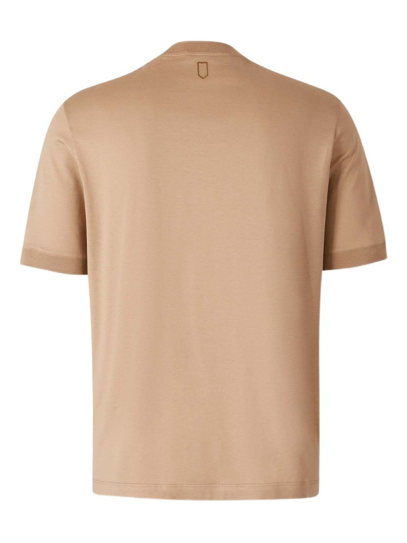 Canali silk-blend T-shirt outlook