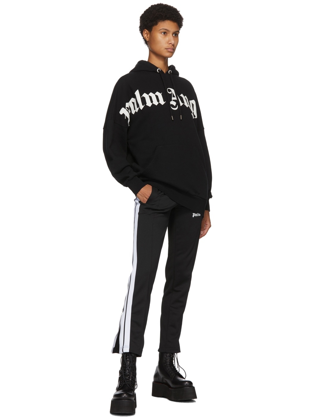 Black Logo Hoodie - 8