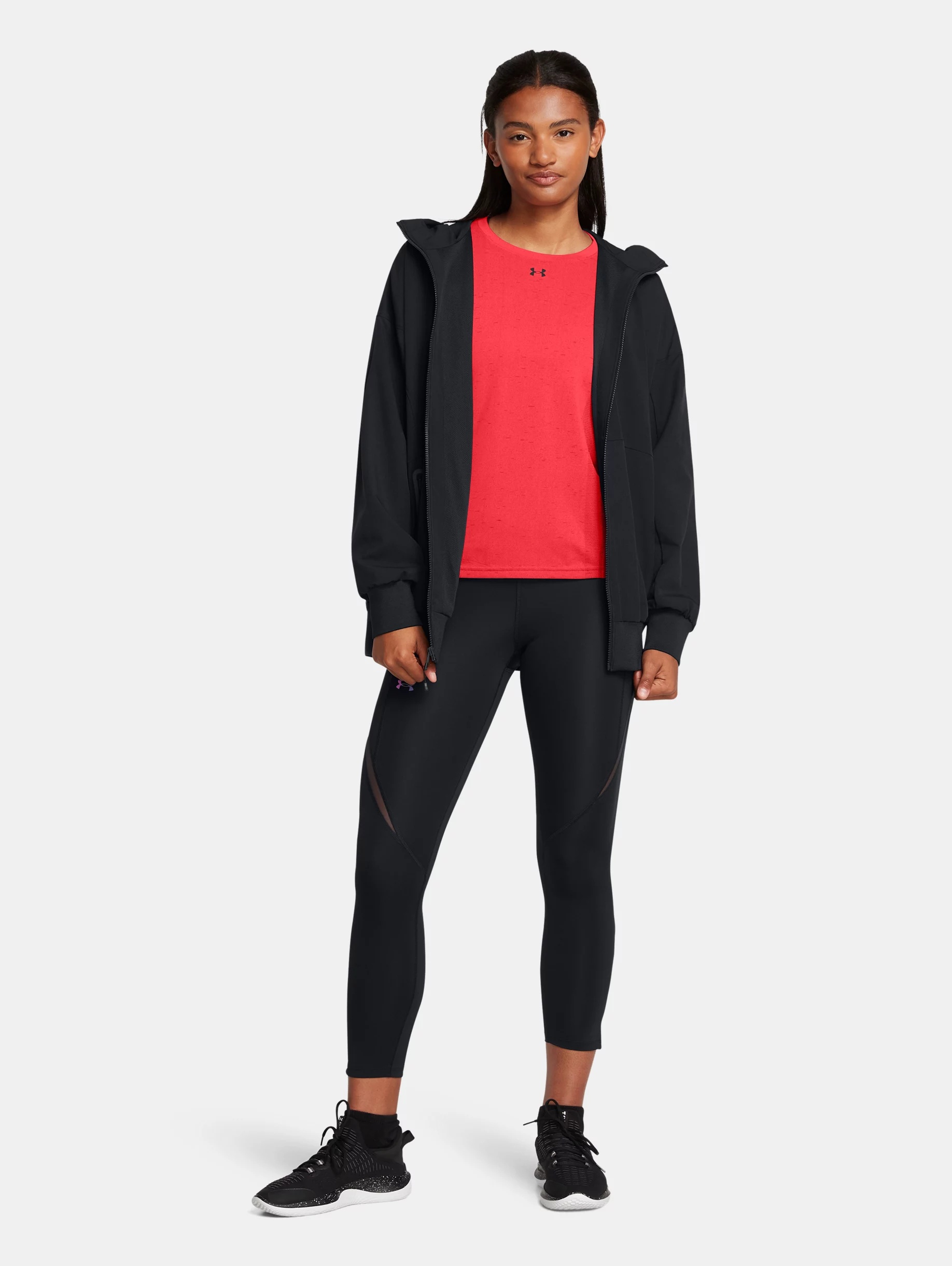 Women's UA Unstoppable Oversized Hooded Jacket - 5