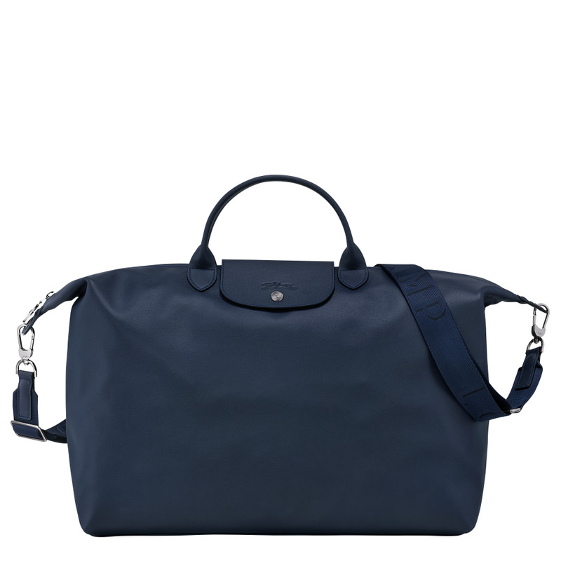 Le Pliage Xtra S Travel bag Navy - Leather 1