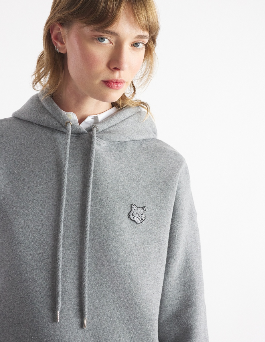 BOLD FOX HEAD PATCH COMFORT HOODIE - 5