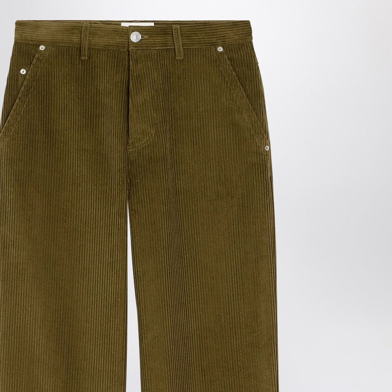 Ami Paris Bronze Corduroy Trousers Men - 2