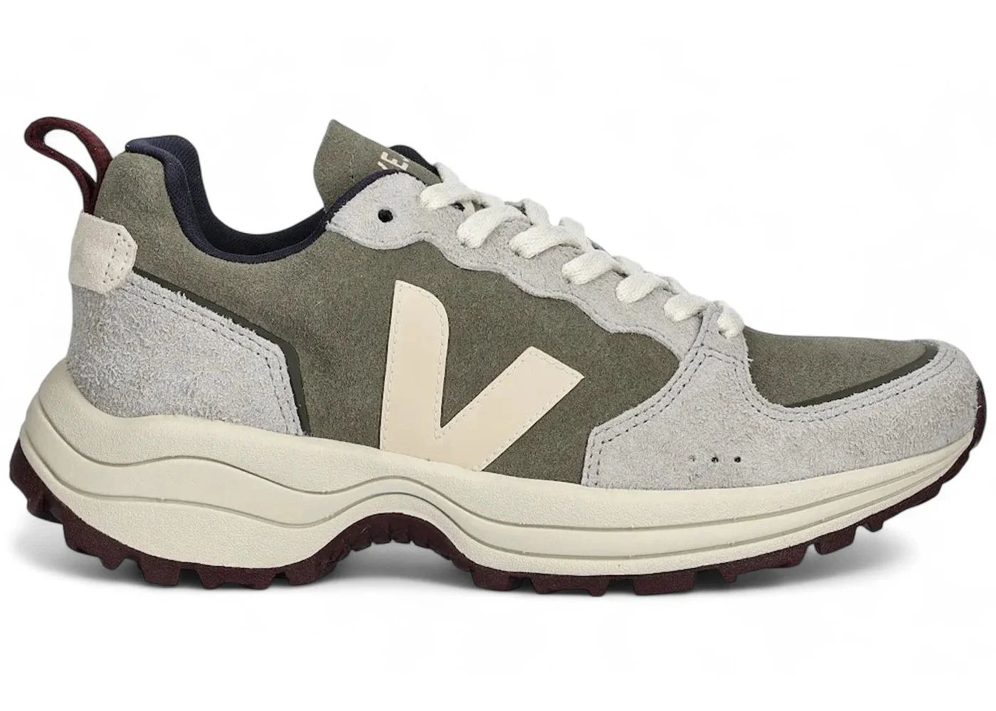 Veja Venturi II Suede Kaki Sable - 1