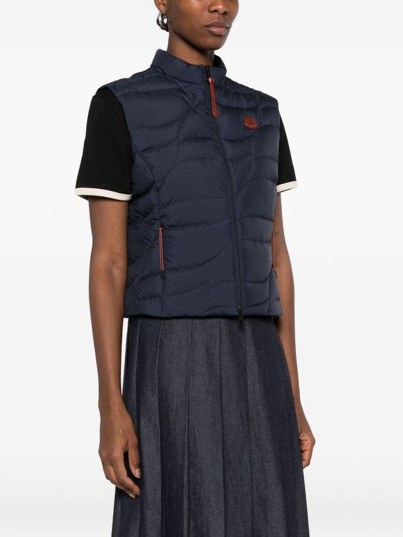 Huangbiao quilted vest 3