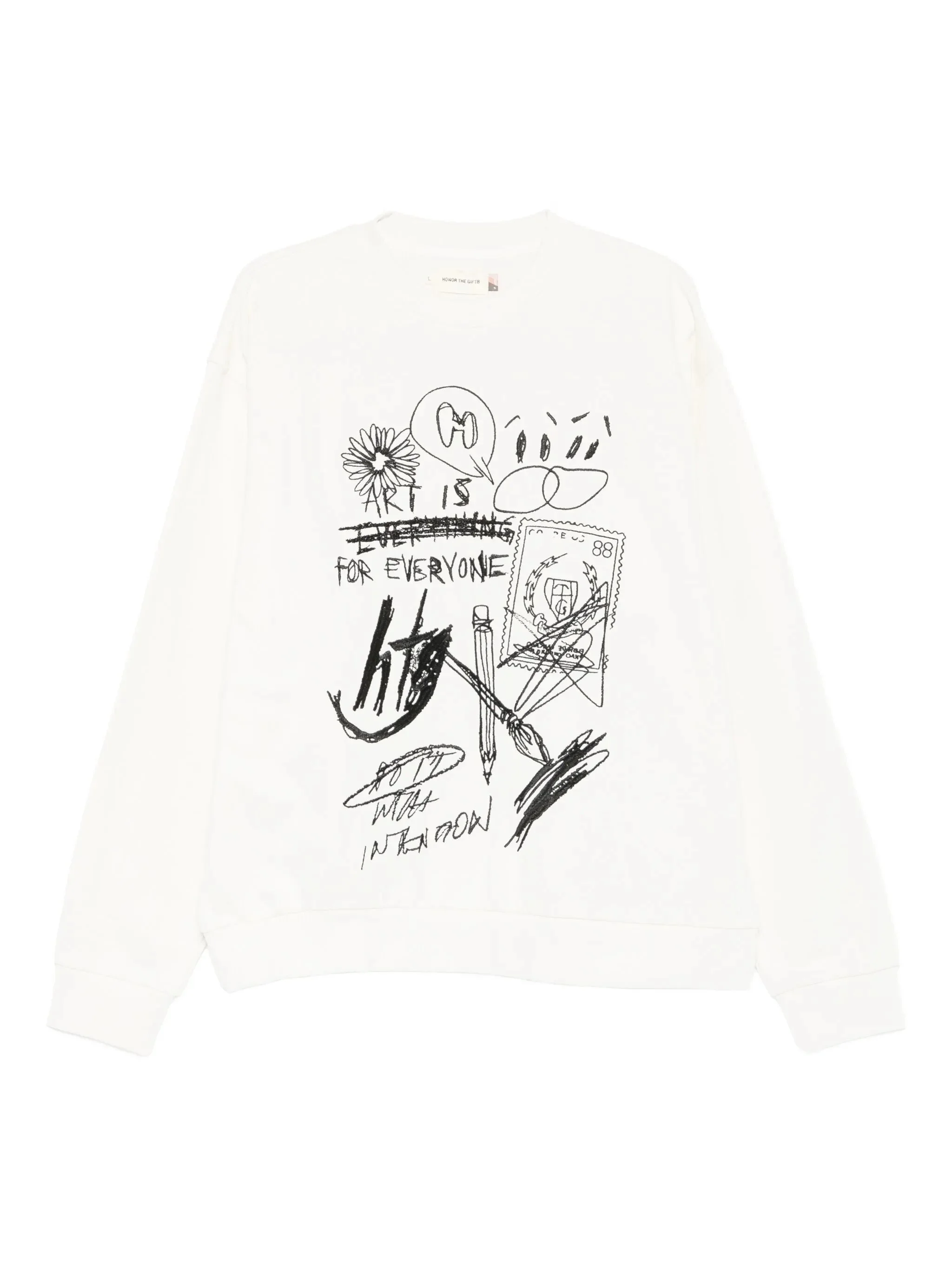 Honor The Gift Graphic-print Sweatshirt - 1