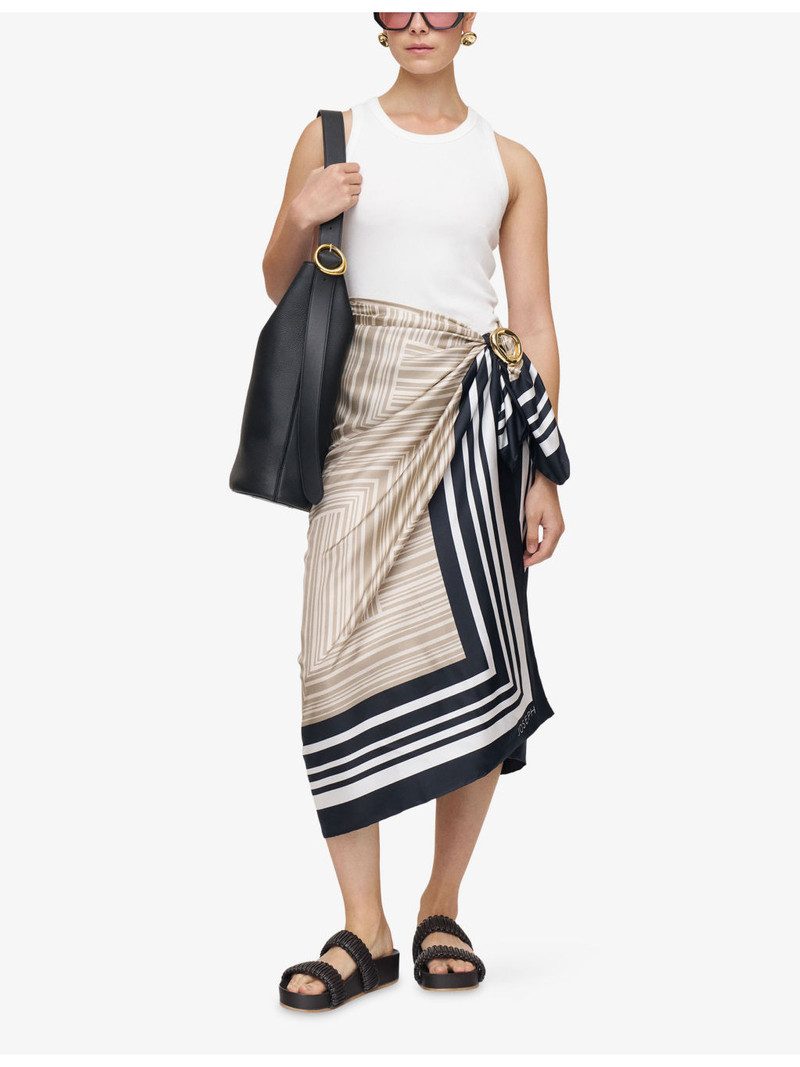 JOSEPH Nixie Oversized Silk Scarf outlook