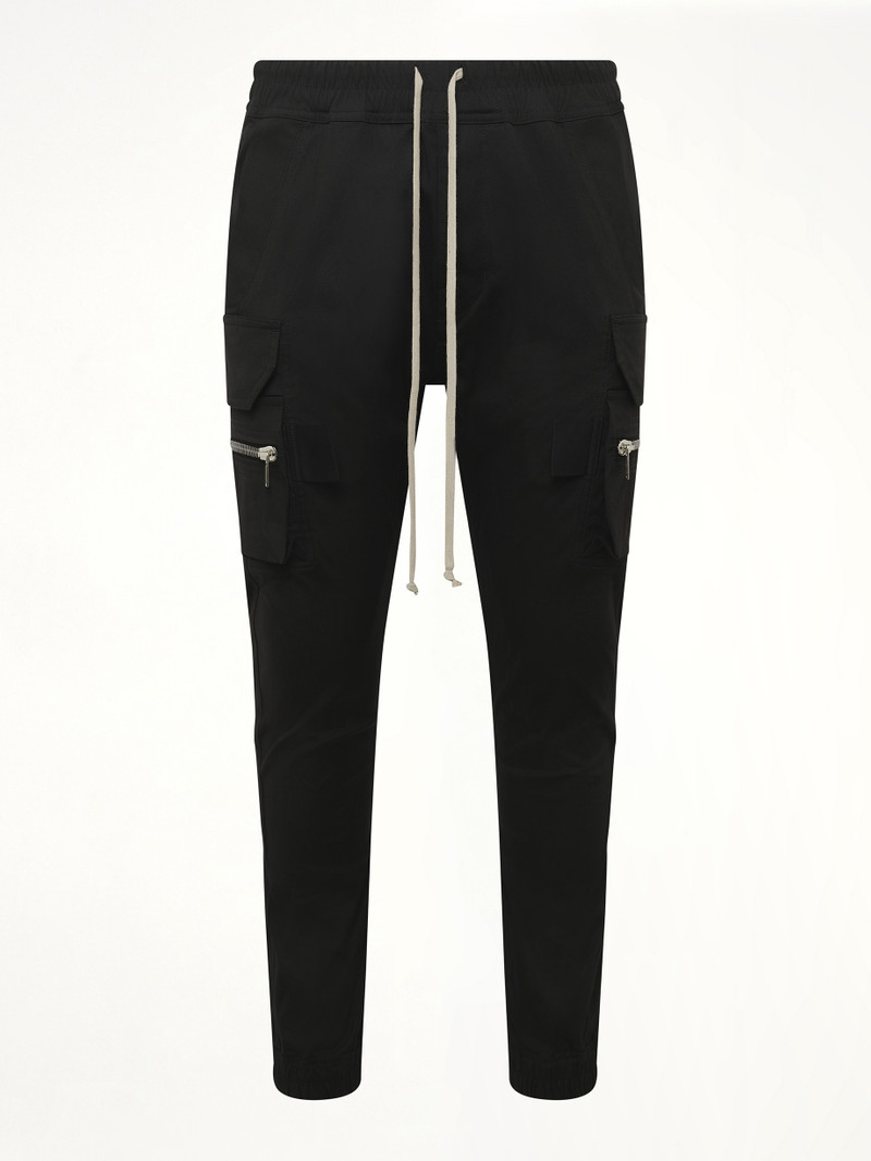 Rick Owens Mastodon Cargo Pants in Black outlook